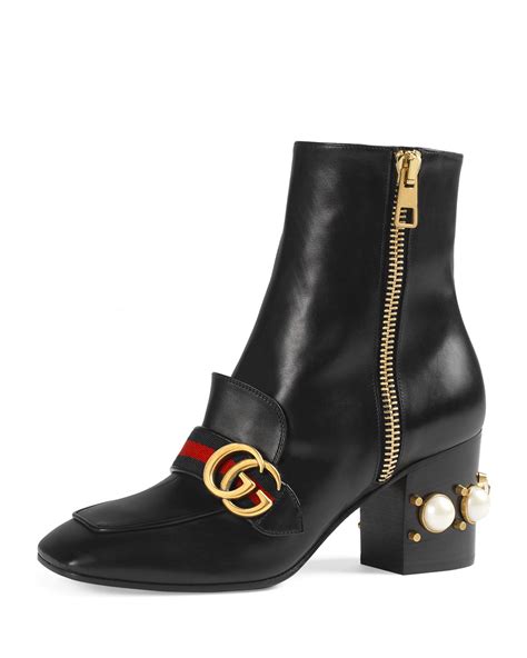 gucci peyton tall boot|Gucci ankle boots women.